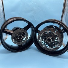 Suzuki GSXR K4 K5 600 750 wheel pair with Anniversary model discs