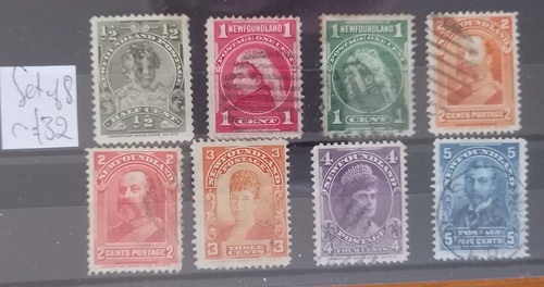 Newfoundland stamps 1897 - qv,