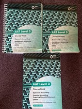 AAT Level 3 books, AQ2022 -
