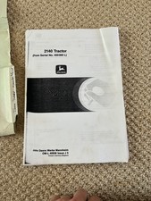 User Manual John Deere Tractor 2140 operators manual ￼