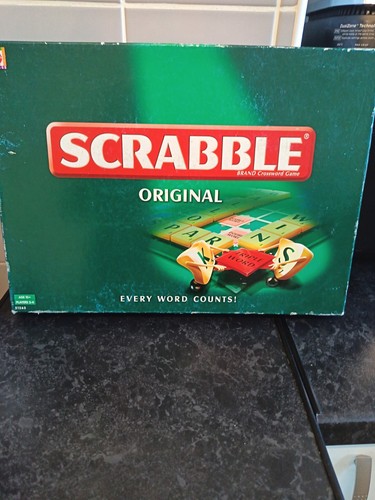 Mattel scrabble board - scrabble,