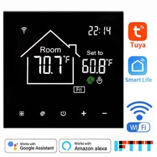 WiFi Smart Thermostat Electric Floor Heating/Gas Boiler/Water For Tuya Control