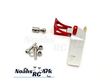 Small Aluminium Rudder RC Boat Nitro Electric Red Hydro Outrigger Mono