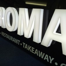 ILLUMINATED BUILT UP ACRYLIC