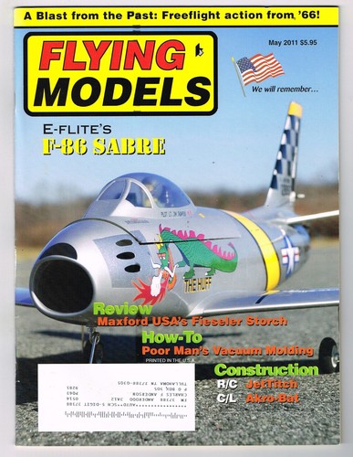 Flying models magazine may - flying,