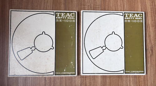 Two 1 4 silver teac - 10.5'', x