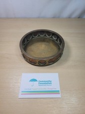 Antique Brass Coin Ashtray