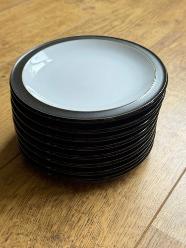 Denby jet side plates - jet,