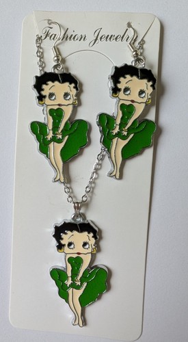 Betty boop necklace and - necklace,