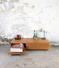 Vintage TAPLEY Teak Media Sideboard TV Stand Record Player Hifi Drawer DELIVERY