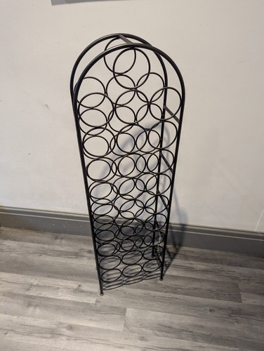 Bottle wine rack black - bottle,