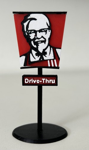 Mini kfc chicken - drive, thru