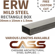 30mm x 15mm x 1.5mm ERW MILD