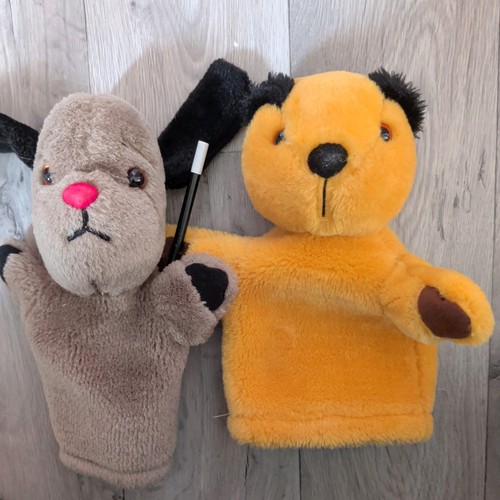 Sooty sweep plush hand - plush,