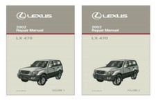 2002 Lexus LX 470 Shop Service