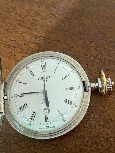 Tissot 1853 quartz half hunter - quartz,