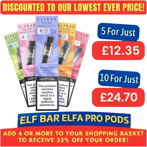 Elf bar elfa - elfa, pro