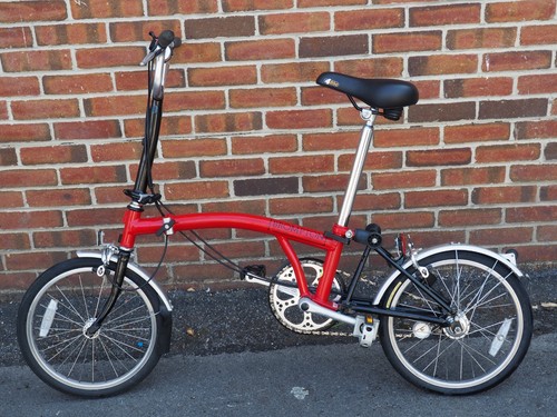 Brompton m3l folding bike - m3l,