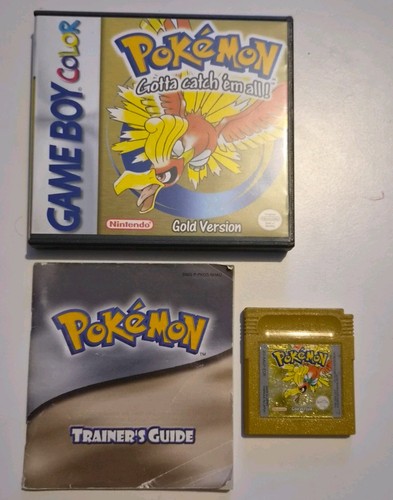Pokemon gold version game - gold,