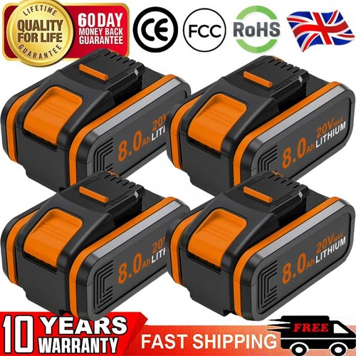 0ah for worx 20v li - 8.0ah,