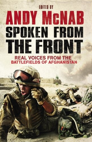 Spoken from the front - from,