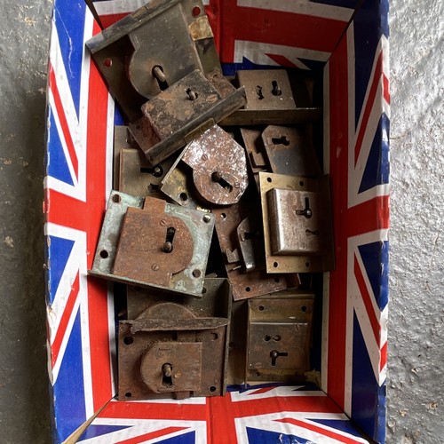 Antique original metal locks - original,