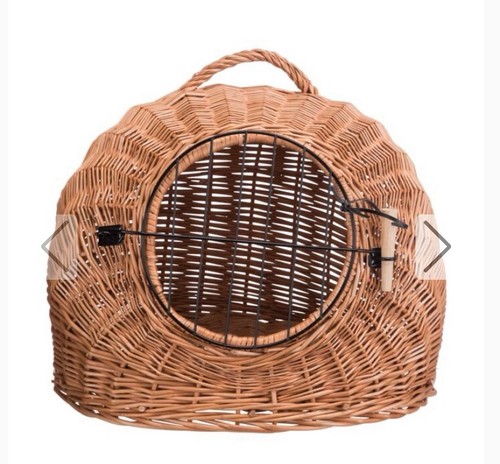 Wicker cat carrier - wicker,