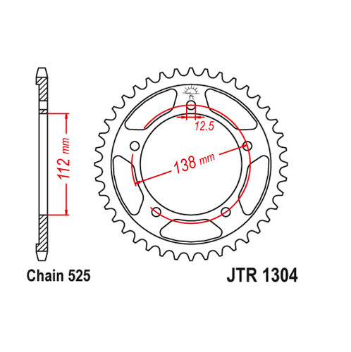 Crown transmission 525 - transmission,