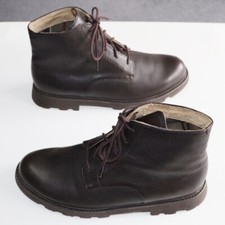 Barbour Chukka Boots Cheltnam Size UK 7 EU 41 Brown Leather Lace Up Shoes Used