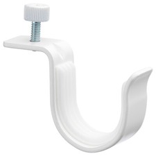  IKEA 'BETYDLIG' CURTAIN ROD HOLDER, WHITE