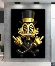 POP ART DONALD DUCK MONEY