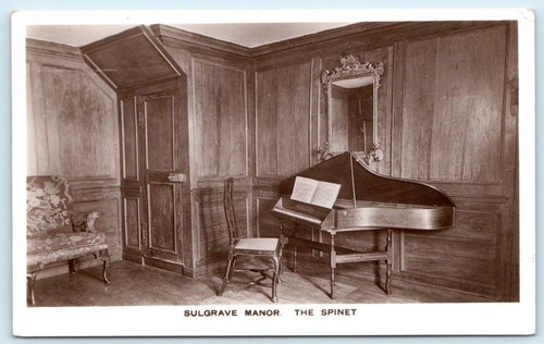 Rppc sulgrave manor - rppc,
