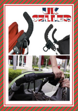 UK Buggy Strap Carabiner Clips Pram Bag Hooks Pushchair Buggies Stroller Walker