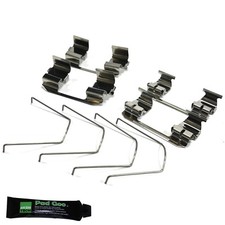 Front brake pad fitting kit - pad,