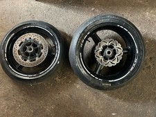 Yamaha R1 YZF-R1 1998-1999 4XV 2000-2001 5JJ Front & Rear Wheel Rims With Discs