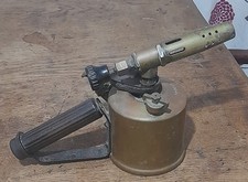 Vintage Brass Blow Torch Lamp