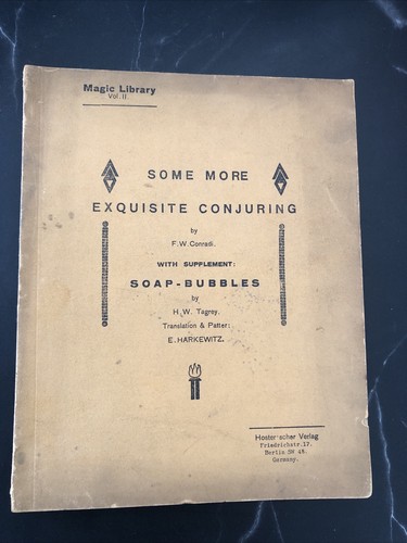 Rare vintage magic - rare, book