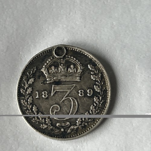 1889 victorian threepence - victorian,