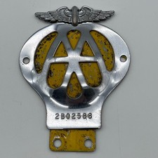 Vintage AA Car Badge –