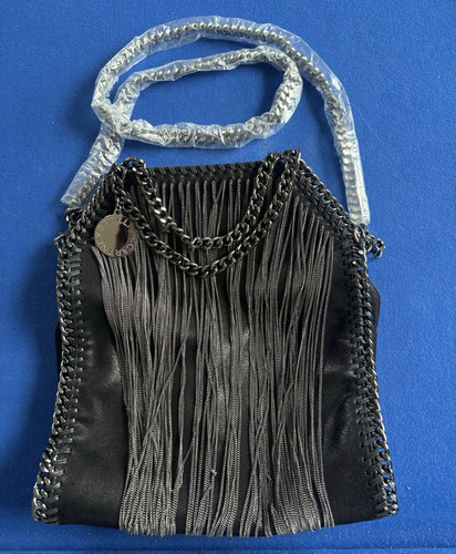 Stella mccartney black faux - stella,