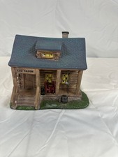 Miniature Lighted Log cabin