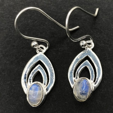 Rainbow moonstone oval - , drop