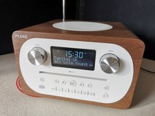 Pure Evoke C-D4 CD Music System in Faux Walnut Finish
