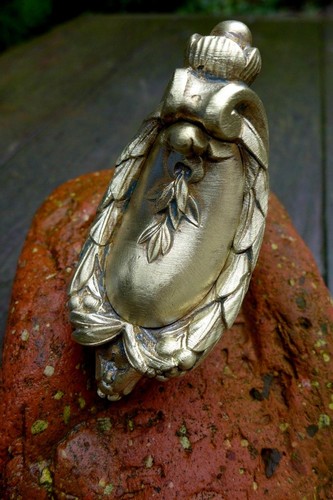 Antique vintage solid - solid, brass