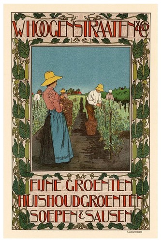 Vintage advertising art - vintage,