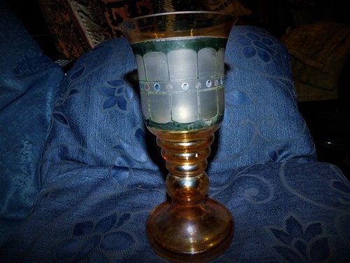 Unusual glass goblet - unusual,