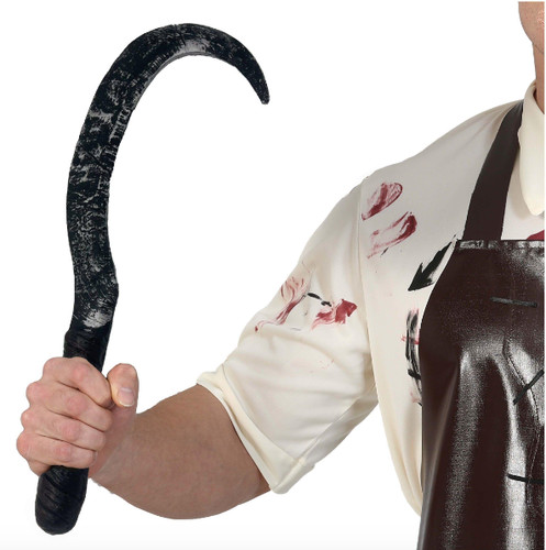 Realistic plastic sickle knife - realistic,
