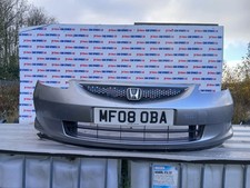 HONDA JAZZ HATCHBACK 5DR MK2 DSI 2008 SILVER FRONT BUMPER MARKS