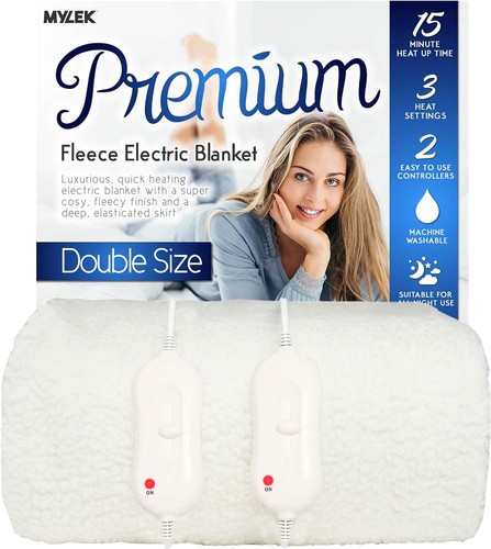 Mylek electric blanket double - mylek,