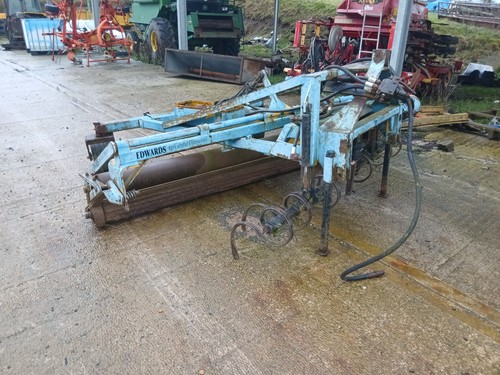 Harley stone rake rock rotary